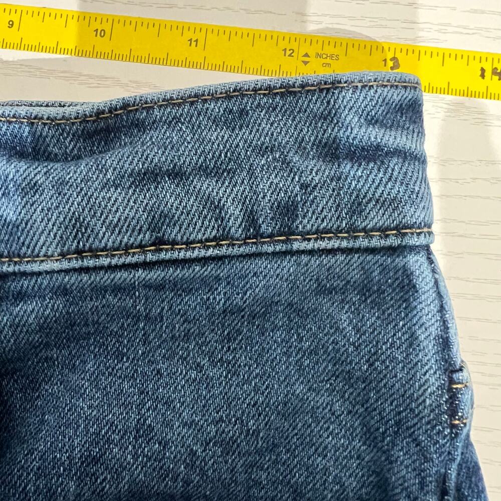 Everlane Jeans Women's 26 Regular Blue The Way High Organic Cotton Button Fly - Picture 7 of 10